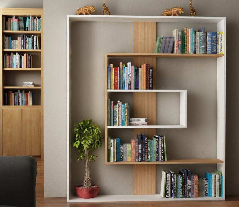 أهمية الديكور في المكتبات المنزلية