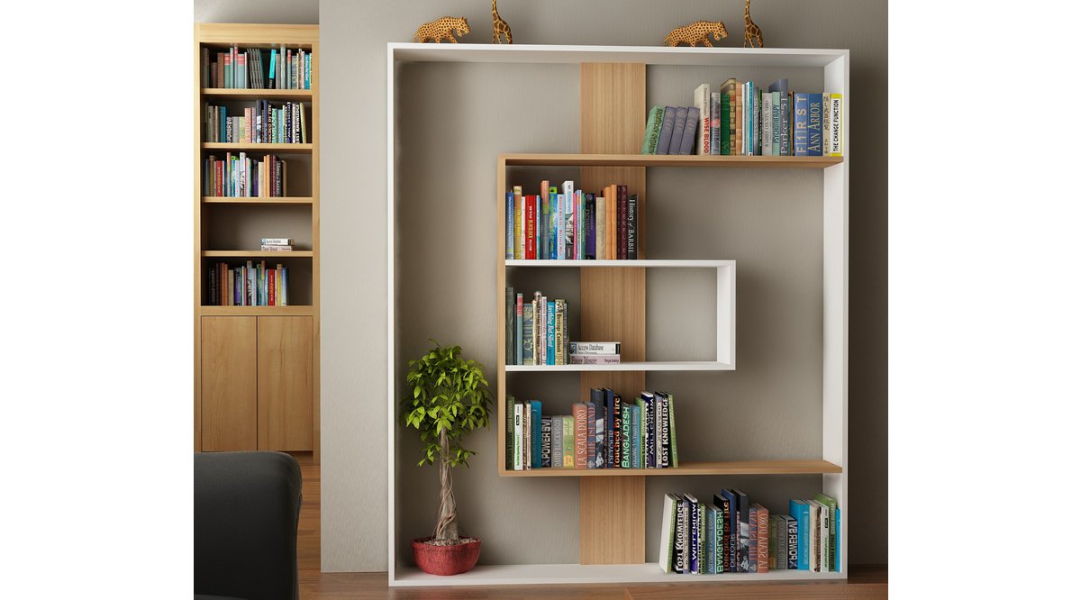 أهمية الديكور في المكتبات المنزلية