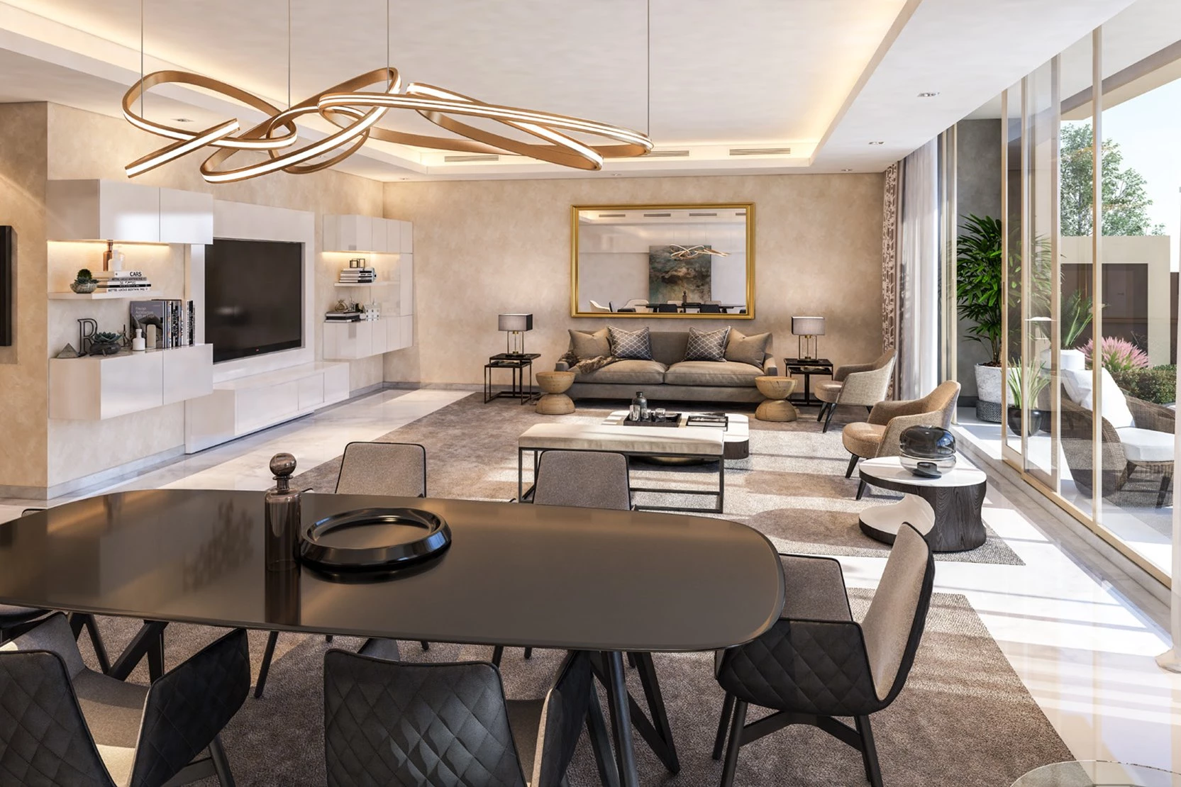 تصميم غرفة الطعام