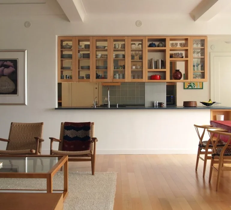 حل مشكلة المطبخ المفتوح