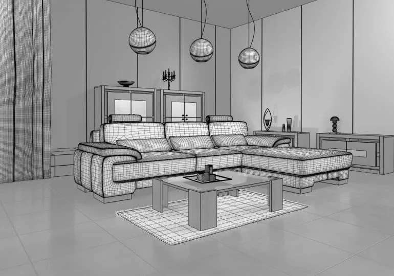 التصميم الداخلي 3D