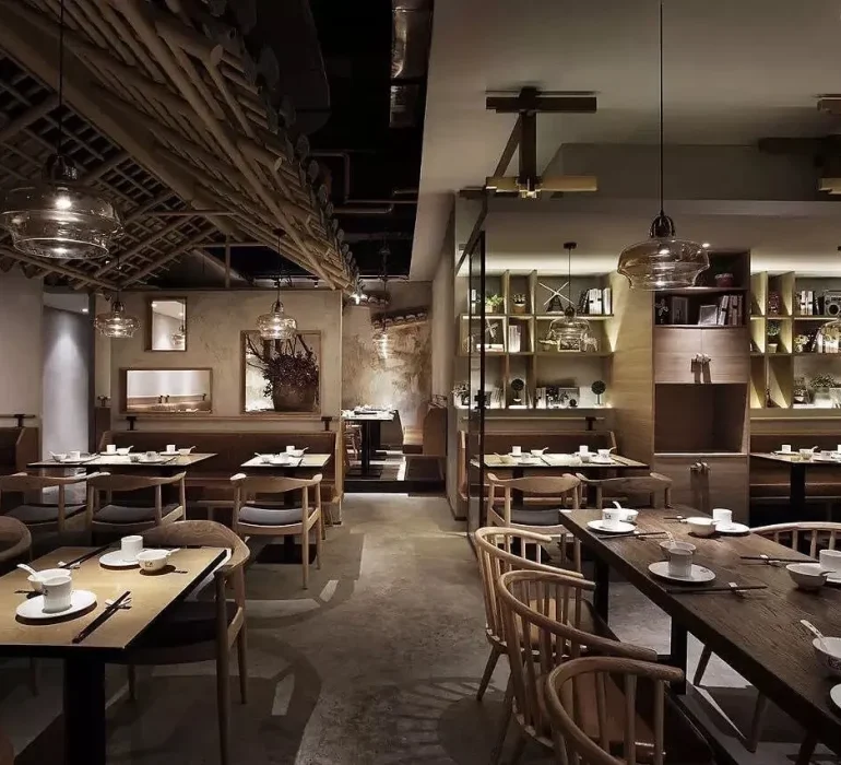 تصميم ديكورات المطاعم