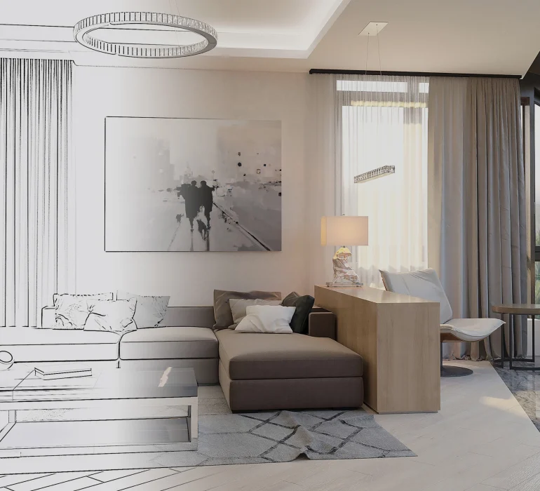 تصميم داخلي 3D