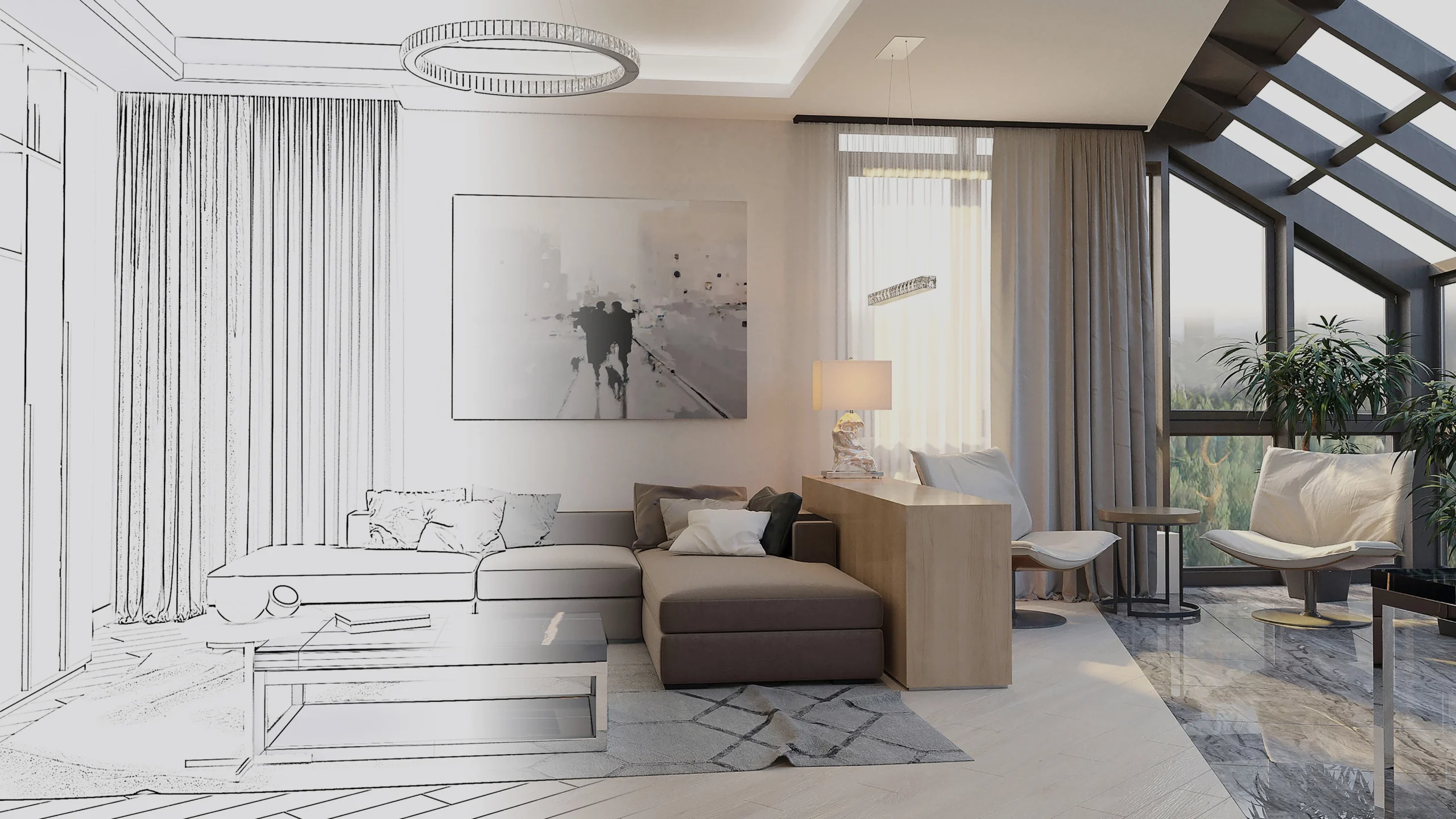 تصميم داخلي 3D