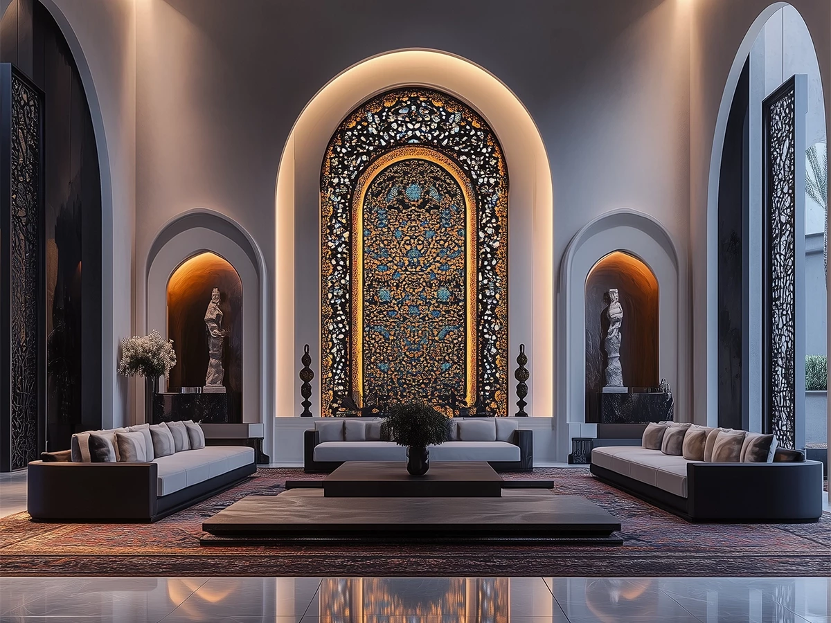 الموزاييك في الديكور