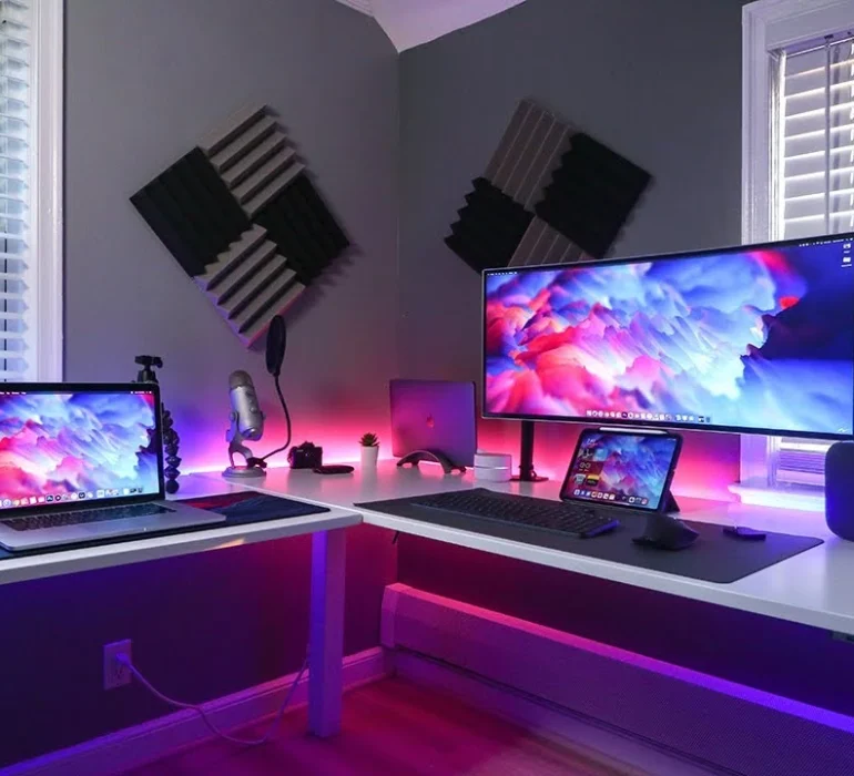 أفكار تصميم مكتب منزلي مودرن