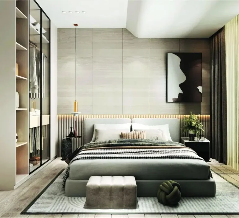 متوسط مساحة غرفة النوم